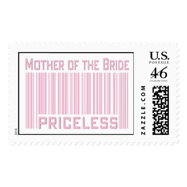 Mother of the Bride Priceless postage