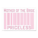 Mother of the Bride Priceless posters