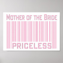 Mother of the Bride Priceless Poster