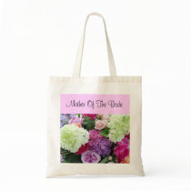 Mother of the Bride Wedding Flower Gift Tote Bag