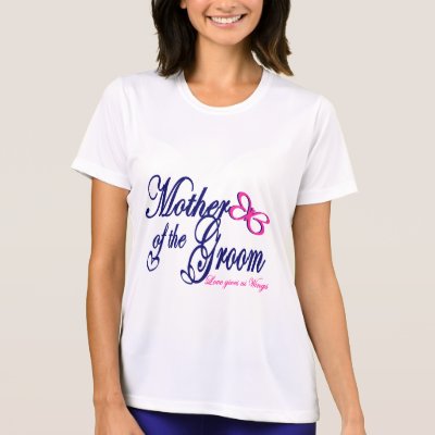 Mother of the Groom/ Butterfly T-shirt
