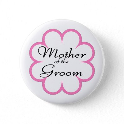 Mother Of The Groom Pin