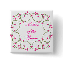 Mother of the Groom buttons