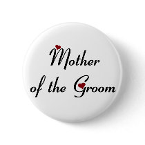 Mother of the Groom button
