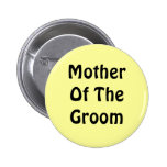 Mother Of The Groom Buttons