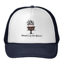 Mother of the Groom Cake Trucker Hat