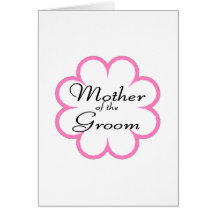 Mother Of The Groom Card