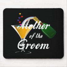 Mother of the Groom Champagne Toast Mouse Pad