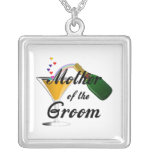 Mother of the Groom Champagne Toast Personalized Necklace