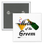 Mother of the Groom Champagne Toast Pin