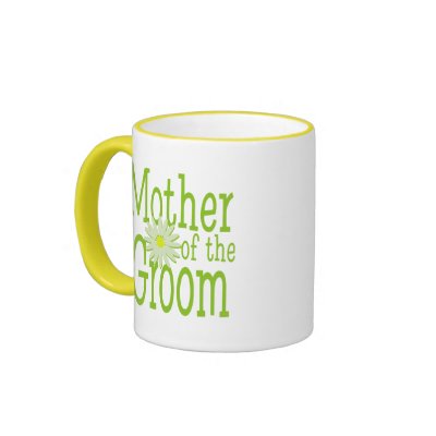 Mother of the Groom/ Daisy Coffee Mugs