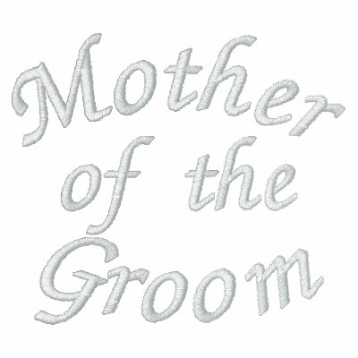 Mother of the Groom Embroidered Shirt