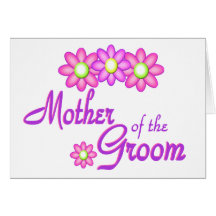 Mother of the Groom Greeting Card