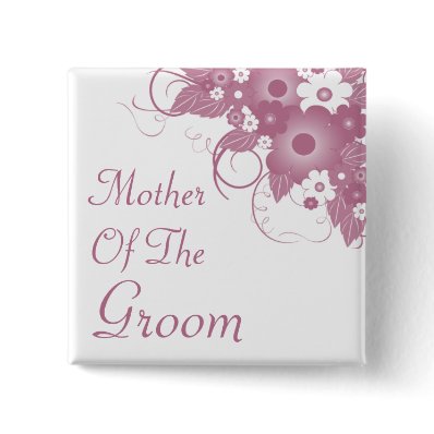 Mother Of The Groom Mauve Bouquet Button