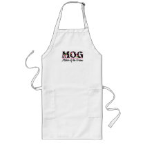 Mother of the Groom (MOG) Tulip Lettering aprons by trendybridetees Mother of the Groom (MOG) Tulip Lettering aprons