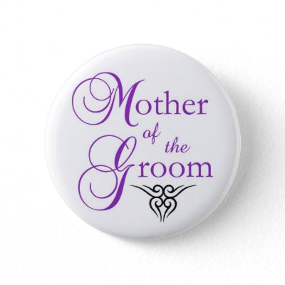 mother of the Groom pin