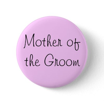 Mother of the Groom Pin