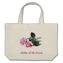 Mother of the Groom Pink Roses Bag
