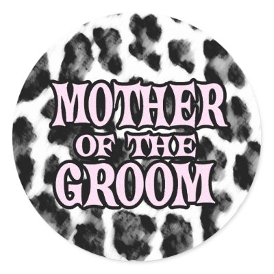 Mother of the Groom Stickers