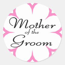 Mother Of The Groom Sticker