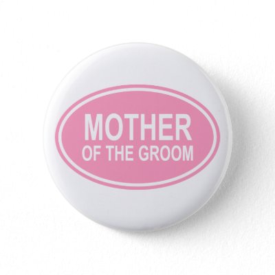 Mother of the Groom Wedding Oval Pink