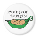 Mother of Triplets Pod magnets