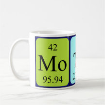 Mother periodic table name mug
