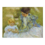 Mother Playing with Her Child. c.1897, Mary Cassat Post Cards