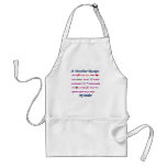 Mother Recipe Apron