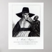 Mother Shipton, engraved by John Scott, 1804 Poster