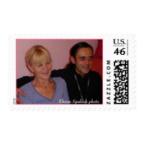 MOTHER & SON FROM BOSNIA POSTAGE STAMP
