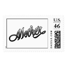 Mother Tattoo Postage Stamp