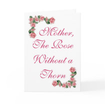 Mother, The Rose Without a Thorn cards