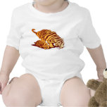Mother Tiger With Cub
