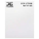 MOTHER TRUCKER - BLACK & WHITE letterhead