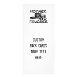 MOTHER TRUCKER - BLACK & WHITE RACK CARD