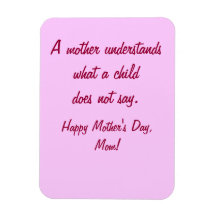 Mother Understands Magnet