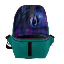 Mother Watching All – Crimson & Violet Compassion Commuter Bags