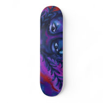 Mother Watching All – Crimson & Violet Compassion Skate Board Deck