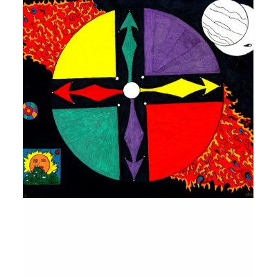 mother weeps / african spirit wheel tanktop by owtlanderart1