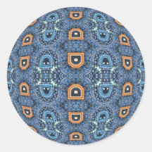 Motherboard Round Stickers