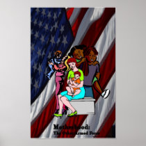 Motherhood:  The Other Armed Force Print