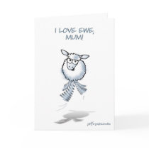 Mothering Sunday "I love ewe, Mum! Cards