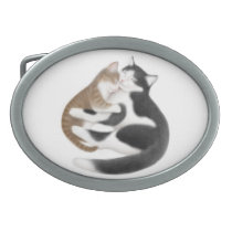 Motherly Love Cats Belt Buckle