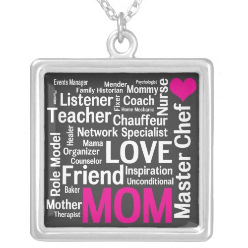 Mothers are Love and Inspiration and So Much More! zazzle_necklace