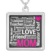 Mothers are Love and Inspiration and So Much More! Custom Necklace