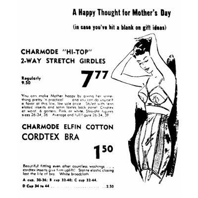 Mother's Day 1955 Girdles Tshirts by Jakestuff