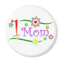 Mother's Day - #1 Mom Magnet