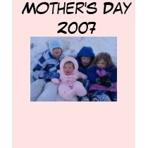Mother's Day 2007 t-shirts