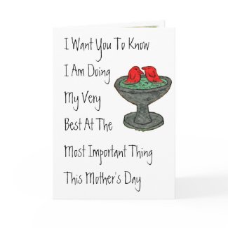 Mother's Day #5 card